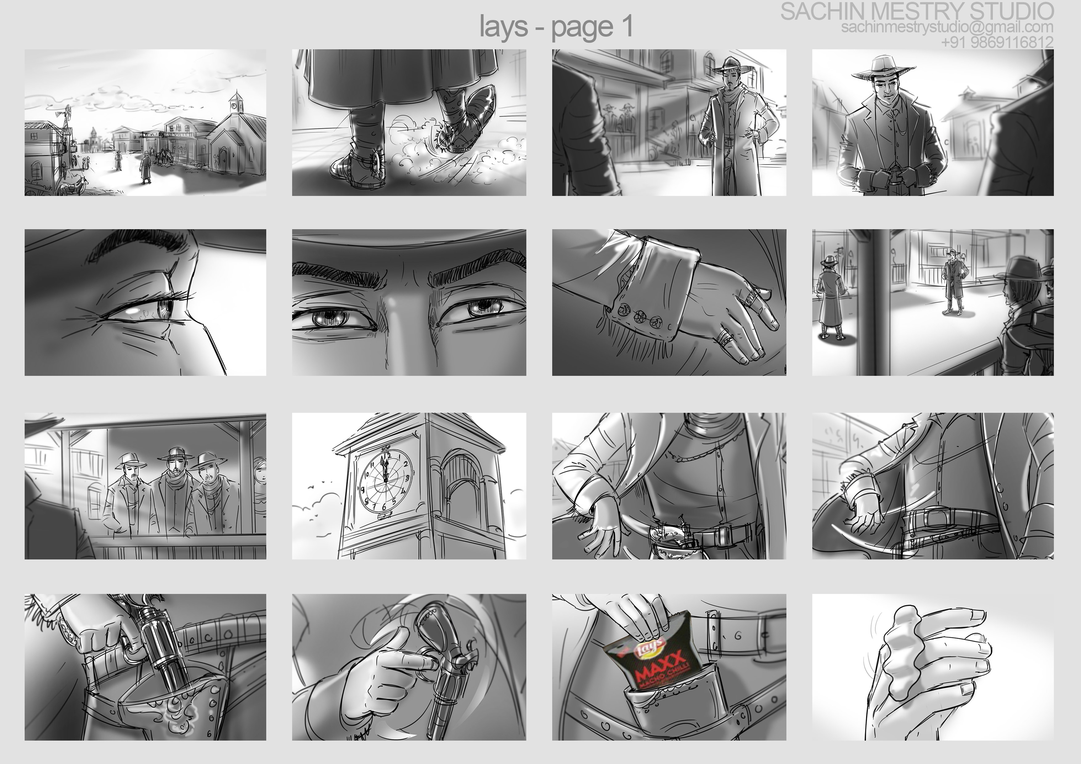 Storyboard for: Lays (Page-1)