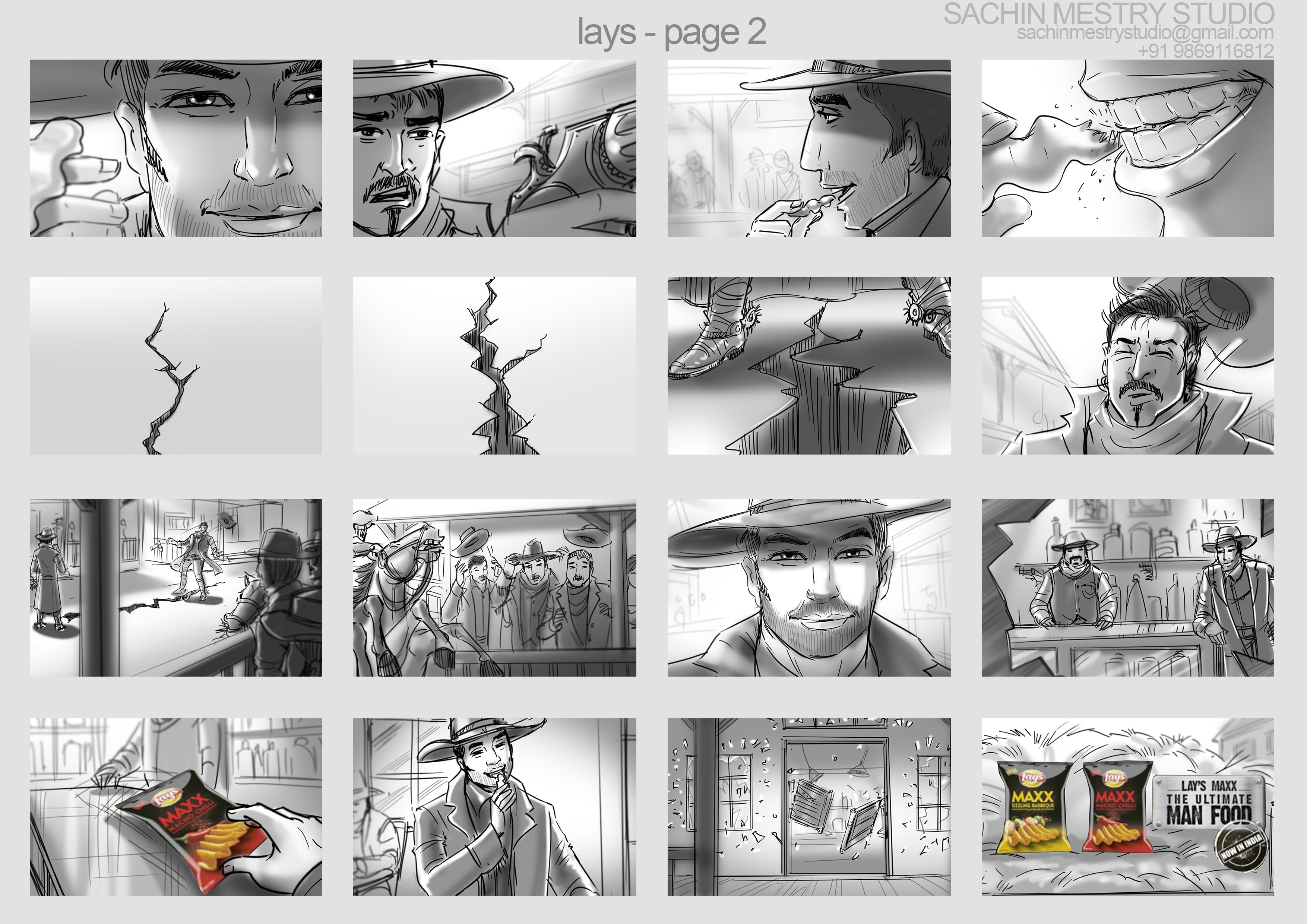 Storyboard for: Lays (Page-2)